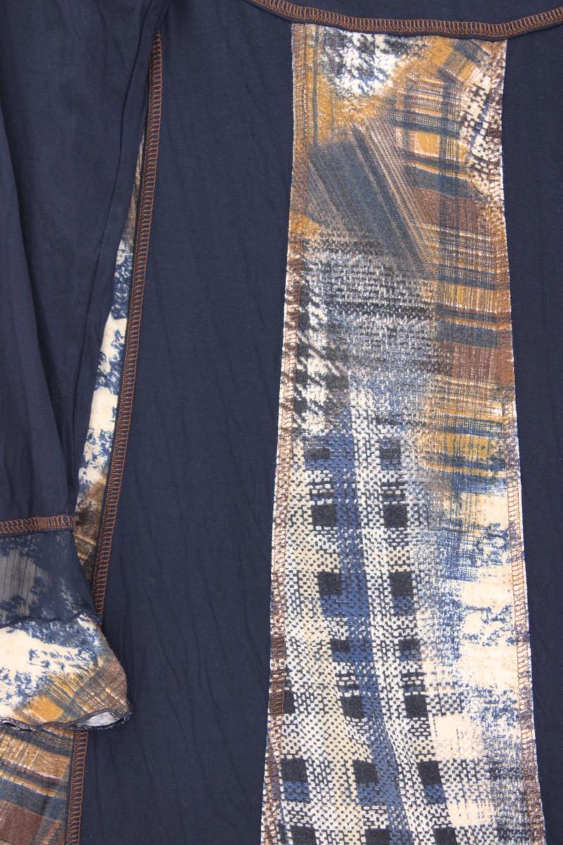 Linea Tesini Langarmkleid Gr. 38 blau