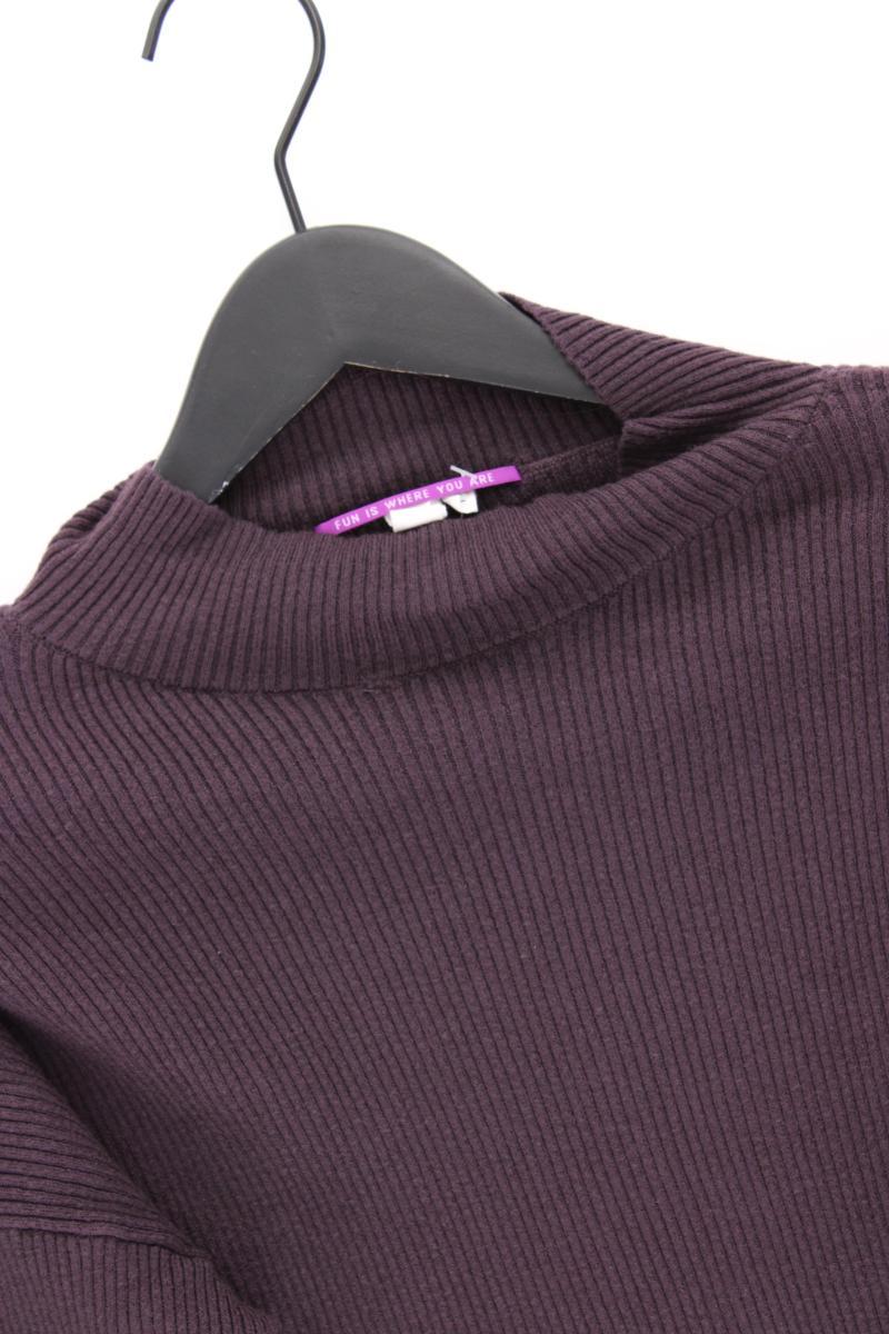 QS by s.Oliver Feinstrickpullover Gr. L lila aus Viskose