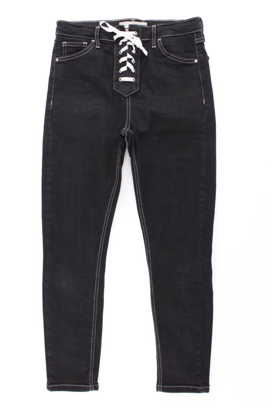 Topshop Skinny Jeans Gr. W30/L30 schwarz aus Baumwolle