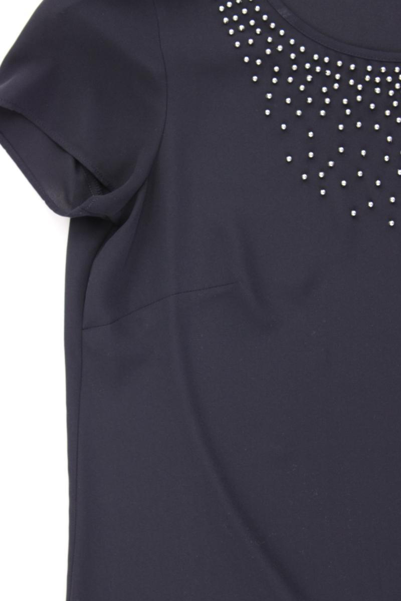 Sir Oliver Kurzarmbluse Gr. 36 blau aus Polyester