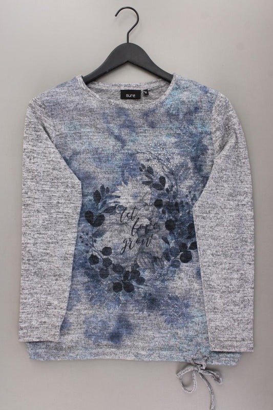 Sure Feinstrickpullover Gr. M grau aus Polyester