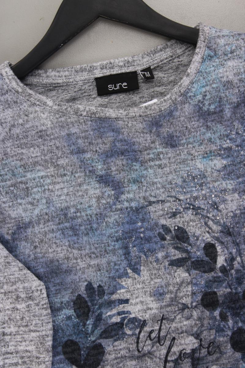 Sure Feinstrickpullover Gr. M grau aus Polyester