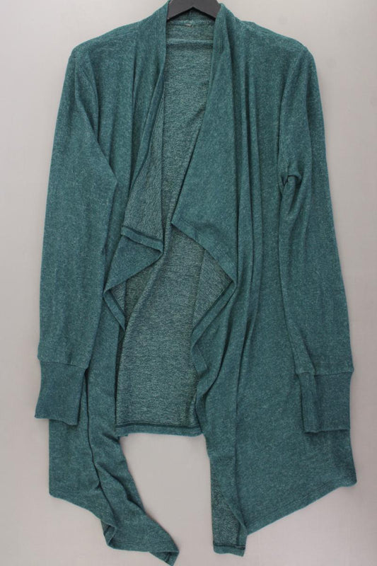 Strickjacke Gr. 48 Langarm grün