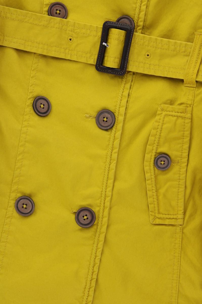s.Oliver Trenchcoat Gr. 34 gelb aus Baumwolle