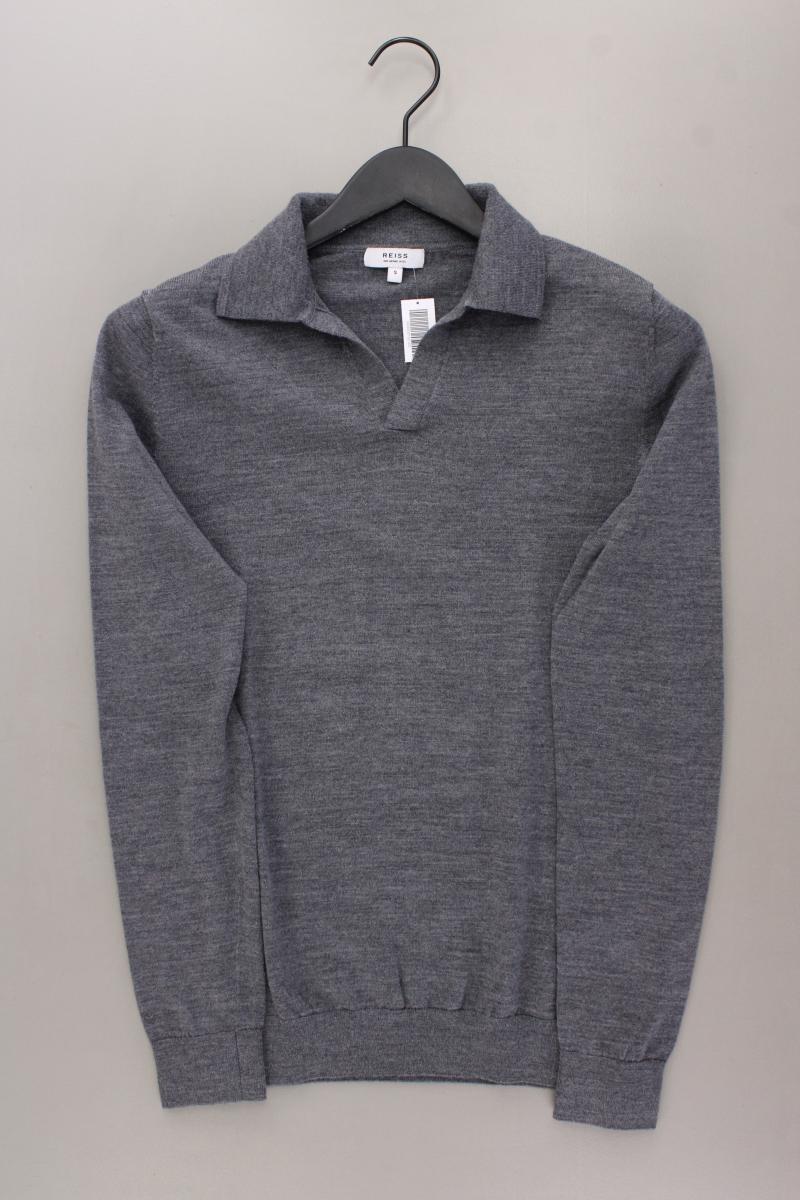 Reiss Wollpullover für Herren Gr. S grau