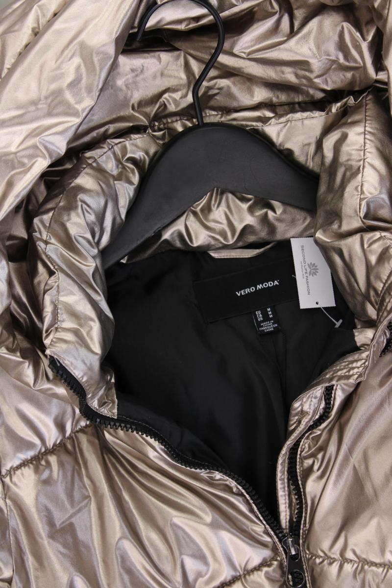 Vero Moda Winterjacke Gr. M neuwertig gold aus Polyester