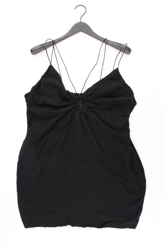 H&M Minikleid Gr. 46 Träger schwarz