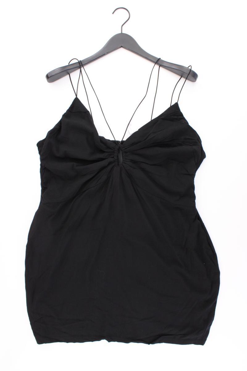 H&M Minikleid Gr. 46 Träger schwarz