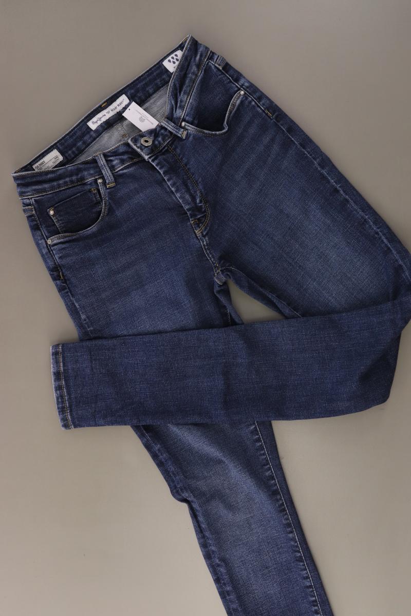 Pepe Jeans Skinny Jeans Gr. W29/L32 Modell Regent High Waste blau aus Baumwolle