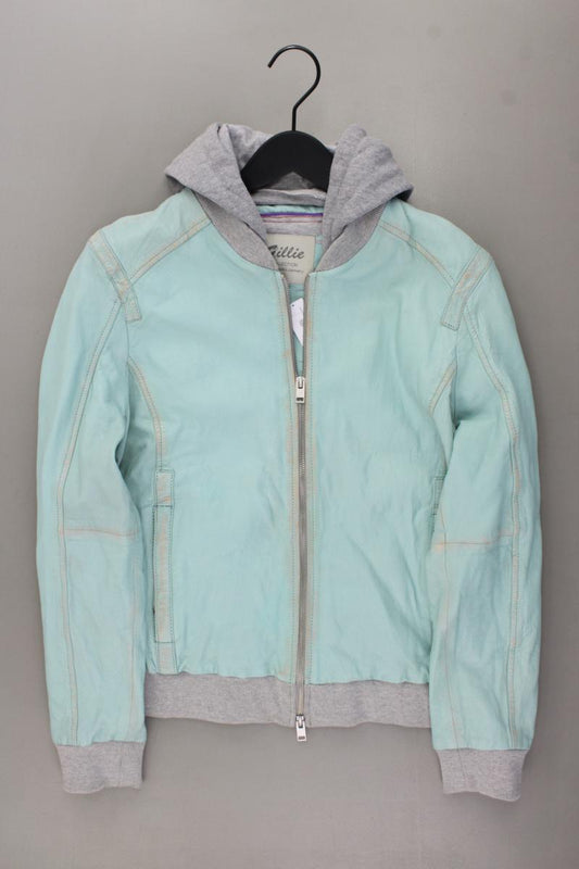 Gillie Lederjacke Khawaja Ledermoden Gr. 44 blau