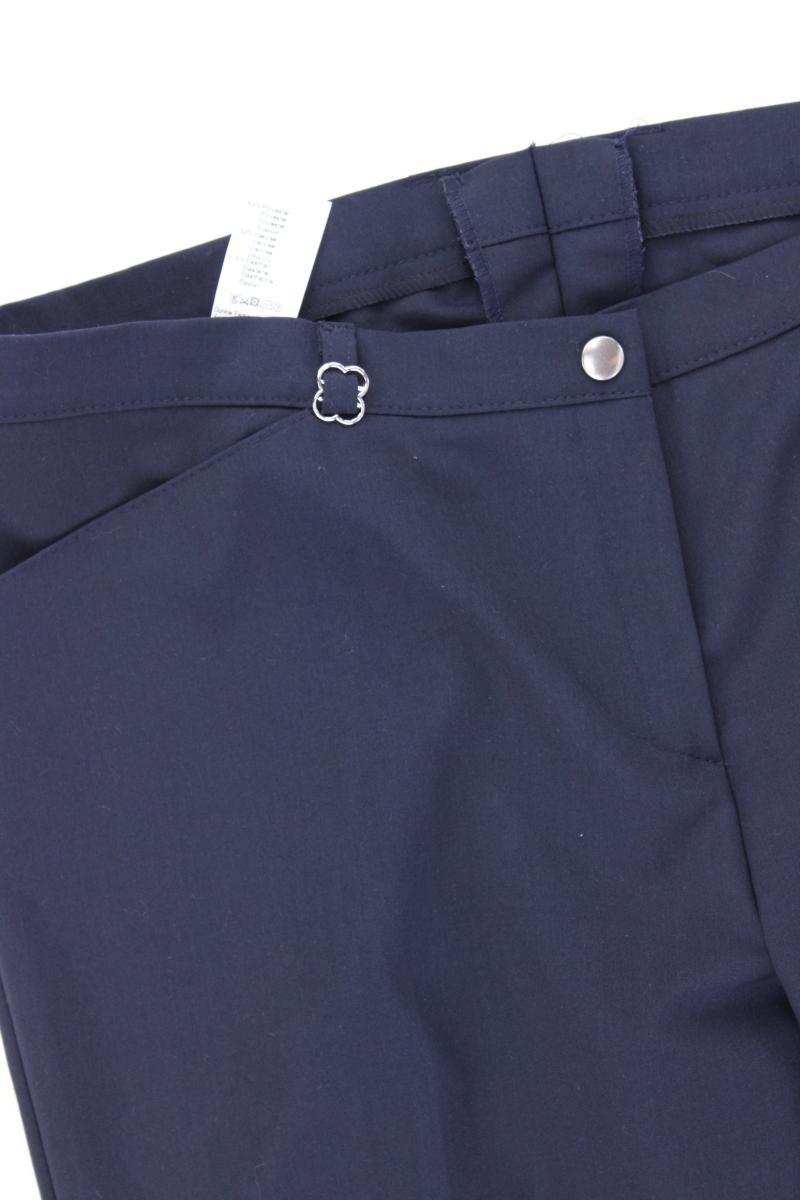Klaus Modelle Anzughose Gr. 44 blau aus Polyester