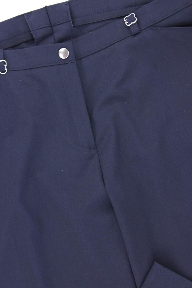 Klaus Modelle Anzughose Gr. 44 blau aus Polyester