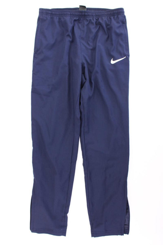Nike Jogginghose für Herren Gr. L blau aus Polyester