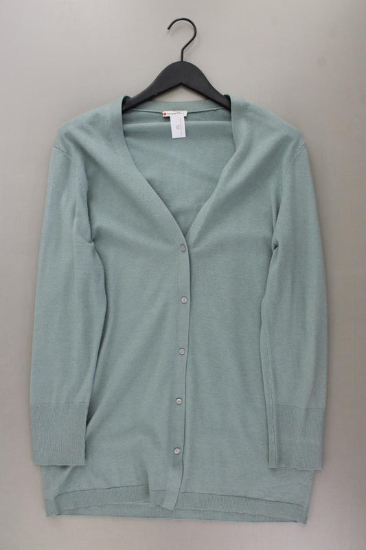Street One Strickjacke Gr. 40 Langarm grün aus Viskose