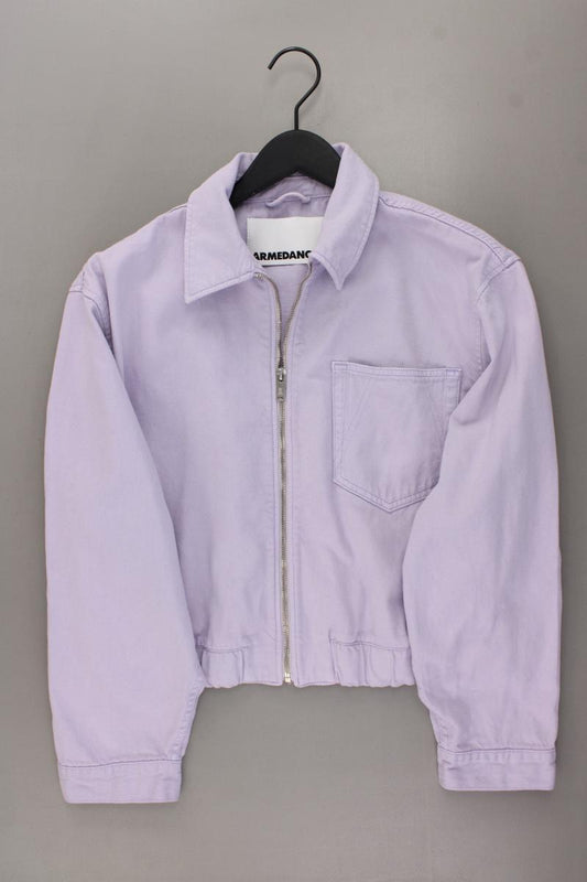 Armedangels Übergangsjacke Gr. L lila aus Baumwolle