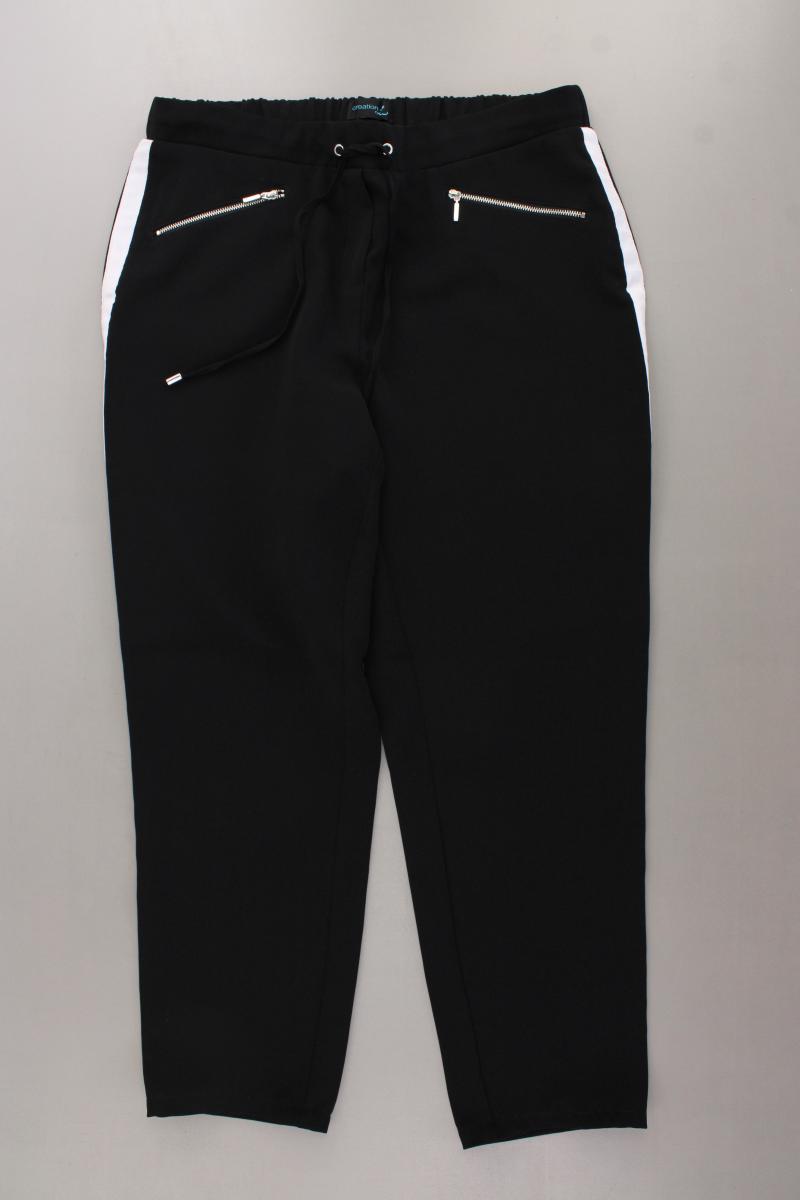 Création L. Stoffhose Gr. 44 schwarz aus Polyester