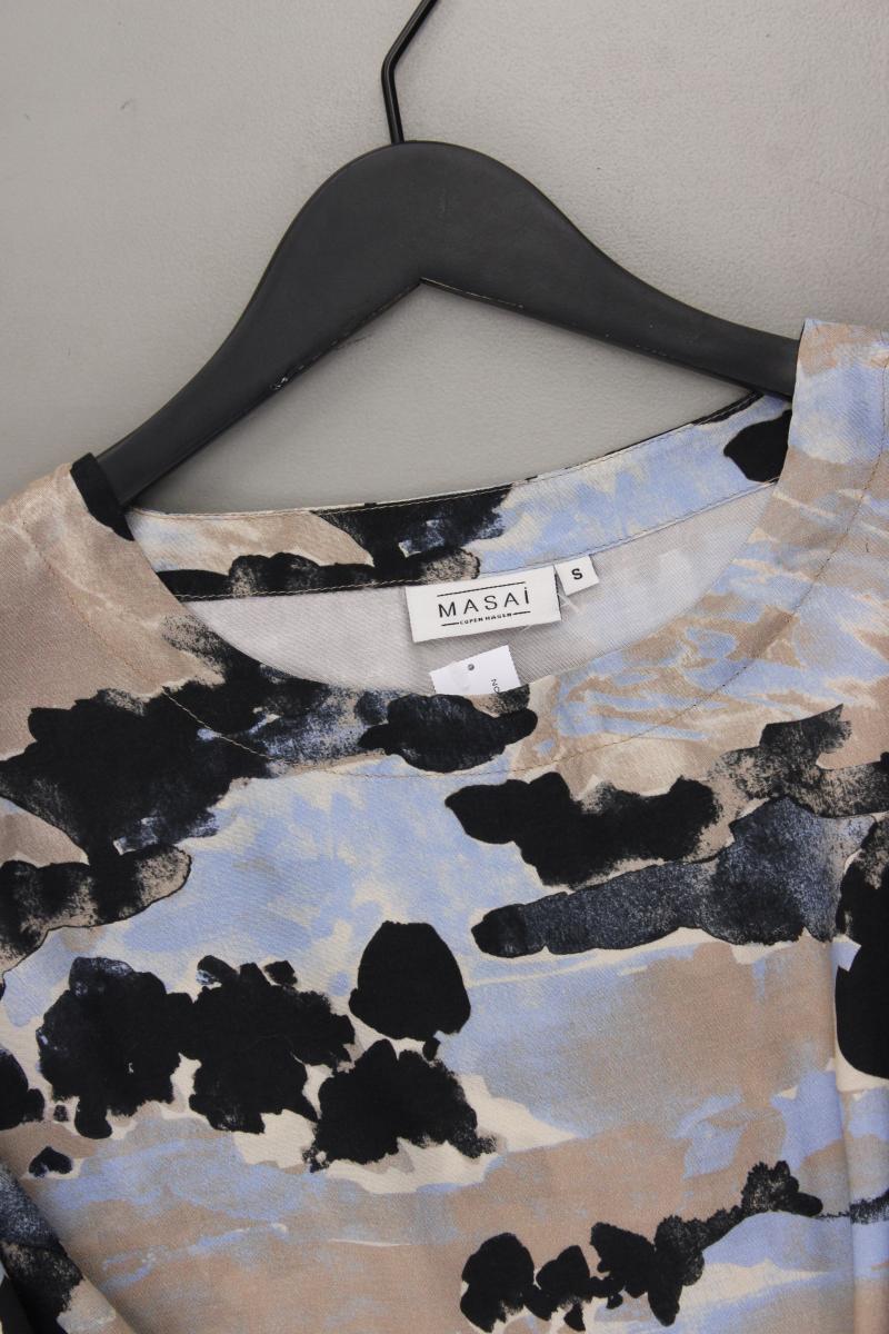 Masai Copenhagen Oversize-Bluse Gr. S 3/4 Ärmel mehrfarbig aus Viskose