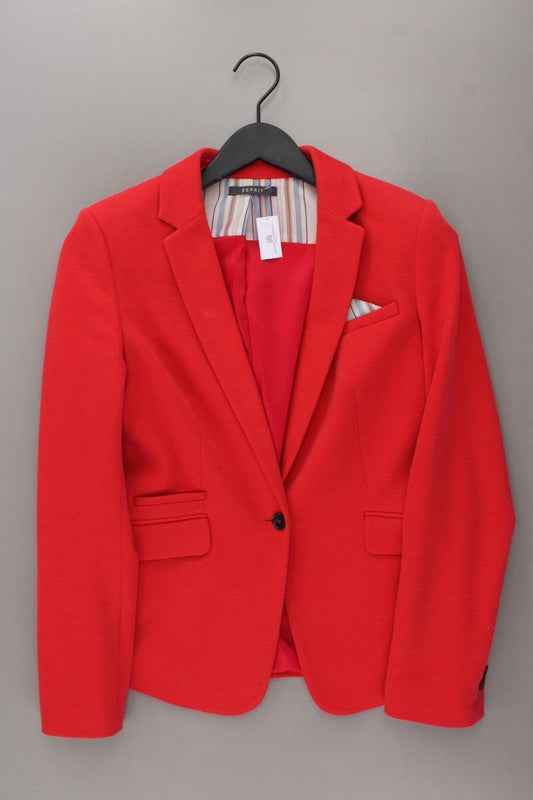 Esprit Classic Blazer Gr. 38 rot aus Baumwolle