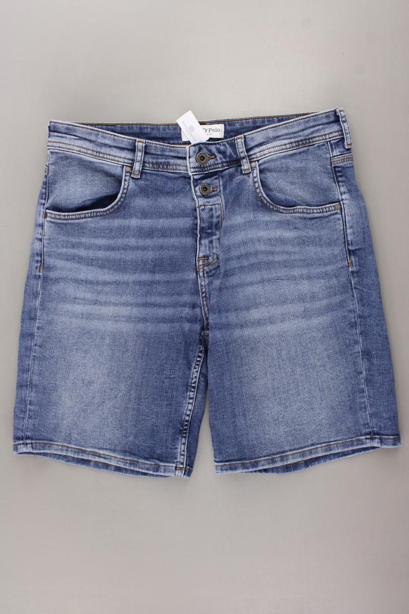 Marc O'Polo Jeansshorts Gr. W30 blau aus Baumwolle