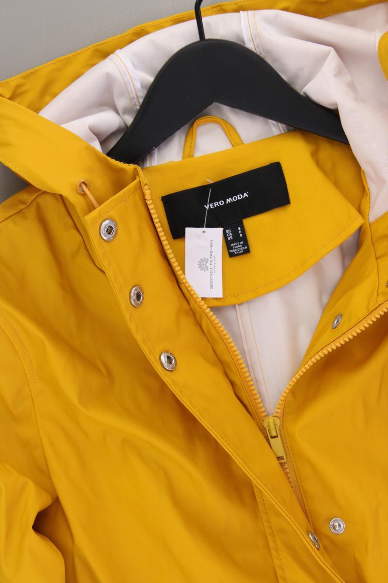 Vero Moda Regenmantel Senfgelb Gr. S aus Polyester
