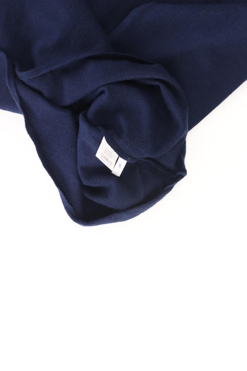 Hekla & Co. Feinstrickpullover Gr. S blau aus Viskose