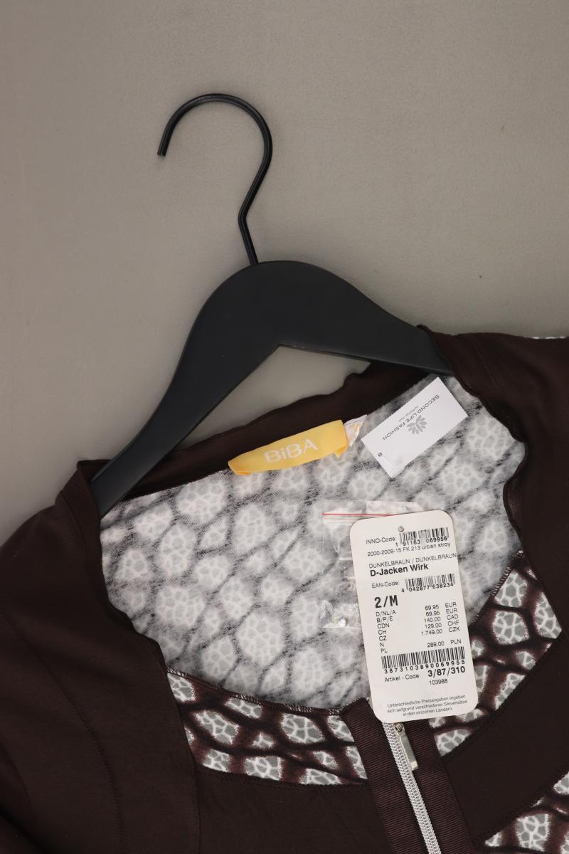 Biba Strickjacke Gr. M neu mit Etikett Neupreis: 69,95€! 3/4 Ärmel braun