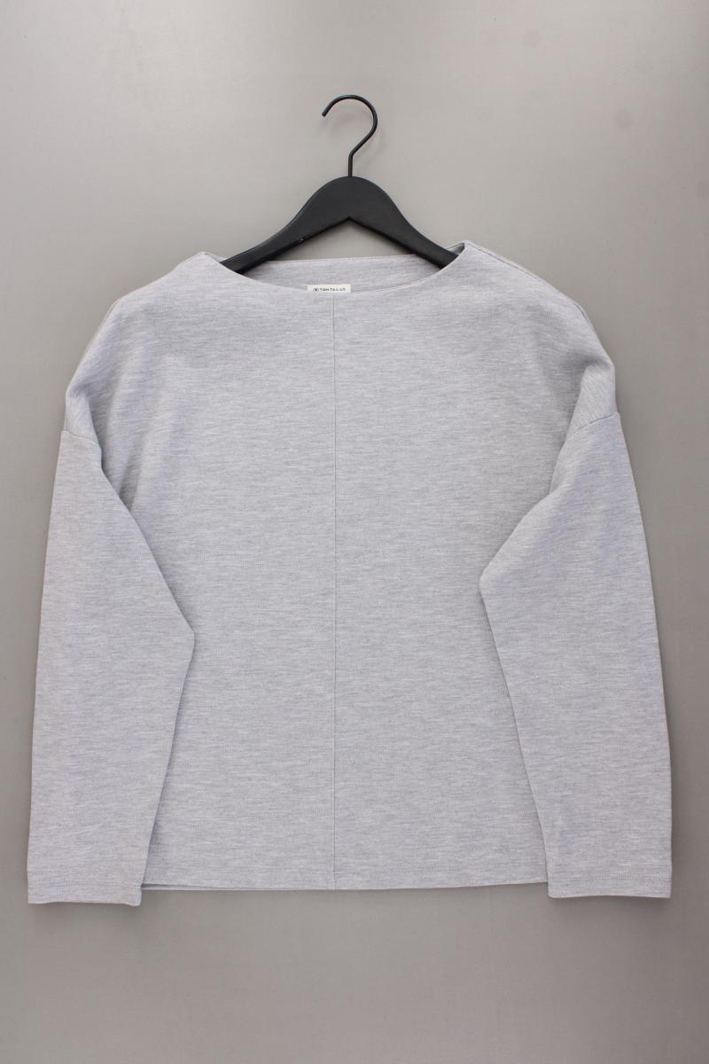 Tom Tailor Langarmpullover Gr. XXL neuwertig grau aus Viskose