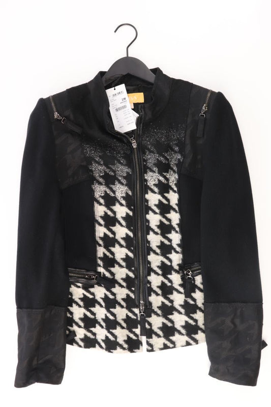 Biba Übergangsjacke Gr. 40 hahnentritt neu mit Etikett Neupreis: 89,95€! schwarz