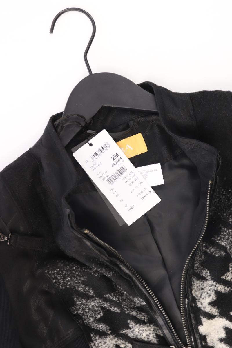 Biba Übergangsjacke Gr. 40 hahnentritt neu mit Etikett Neupreis: 89,95€! schwarz