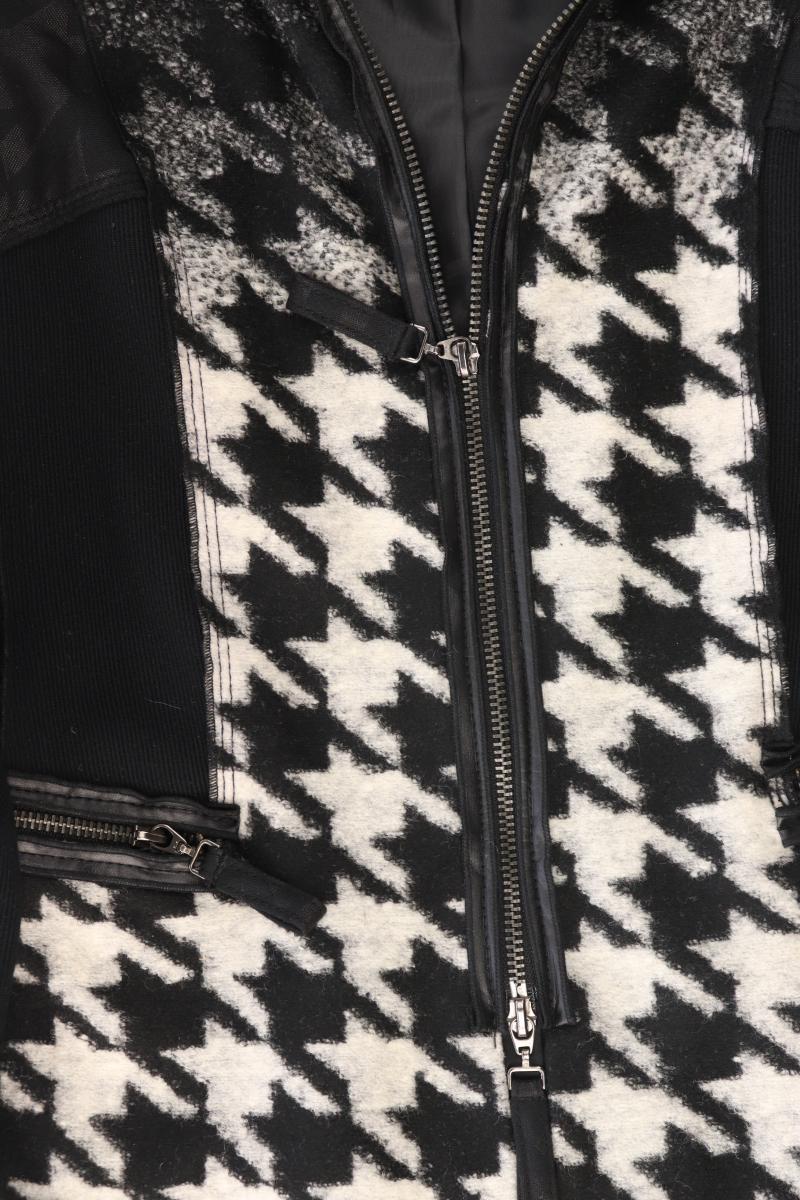 Biba Übergangsjacke Gr. 40 hahnentritt neu mit Etikett Neupreis: 89,95€! schwarz