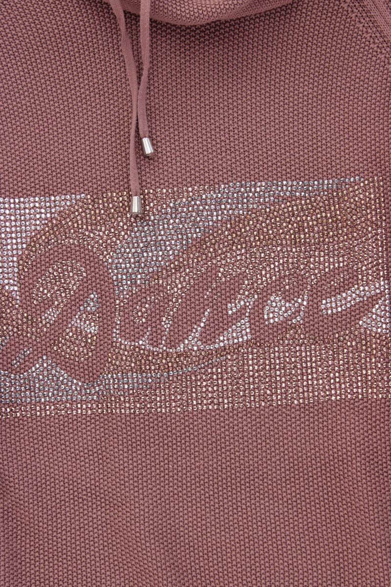 Monari Feinstrickpullover Gr. 44 lila aus Baumwolle