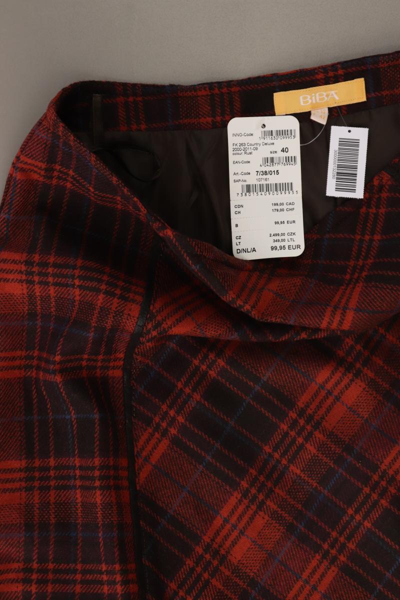 Biba Rock Gr. 40 kariert neu mit Etikett Neupreis: 99,95€! rot