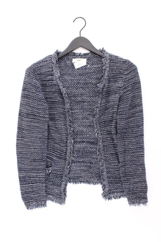 Tchibo Strickjacke Gr. 40 Langarm blau aus Baumwolle