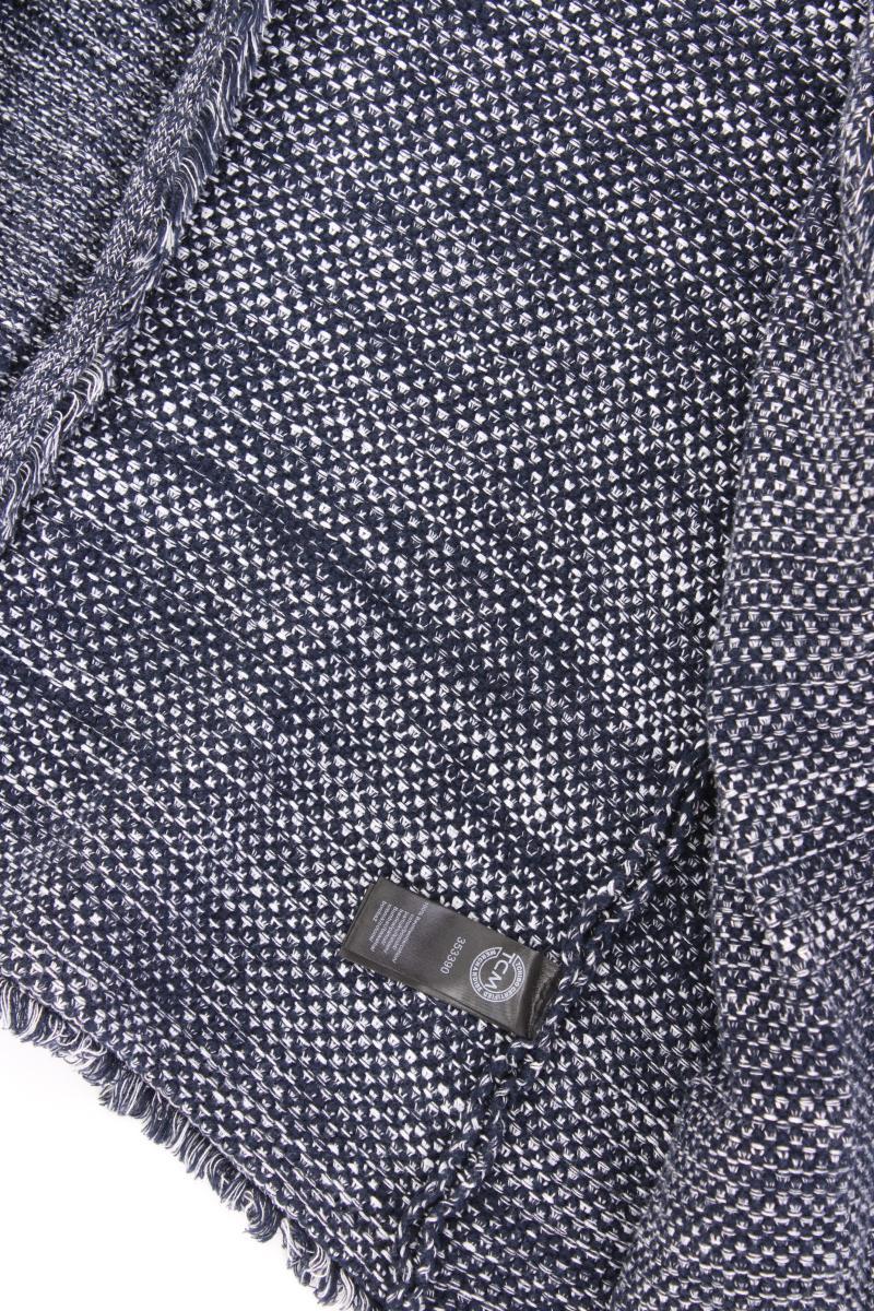 Tchibo Strickjacke Gr. 40 Langarm blau aus Baumwolle
