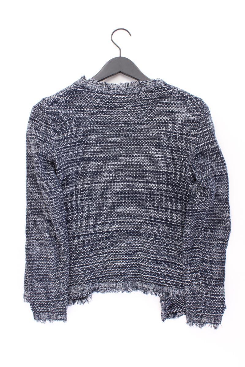 Tchibo Strickjacke Gr. 40 Langarm blau aus Baumwolle