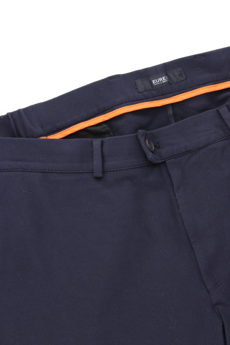 Brax Stretchhose für Herren Gr. 64 Modell Thilo blau aus Viskose