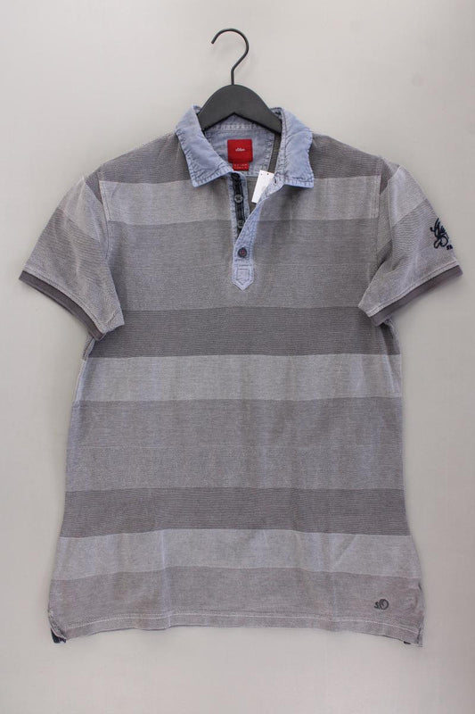 s.Oliver Poloshirt für Herren Gr. L Kurzarm grau