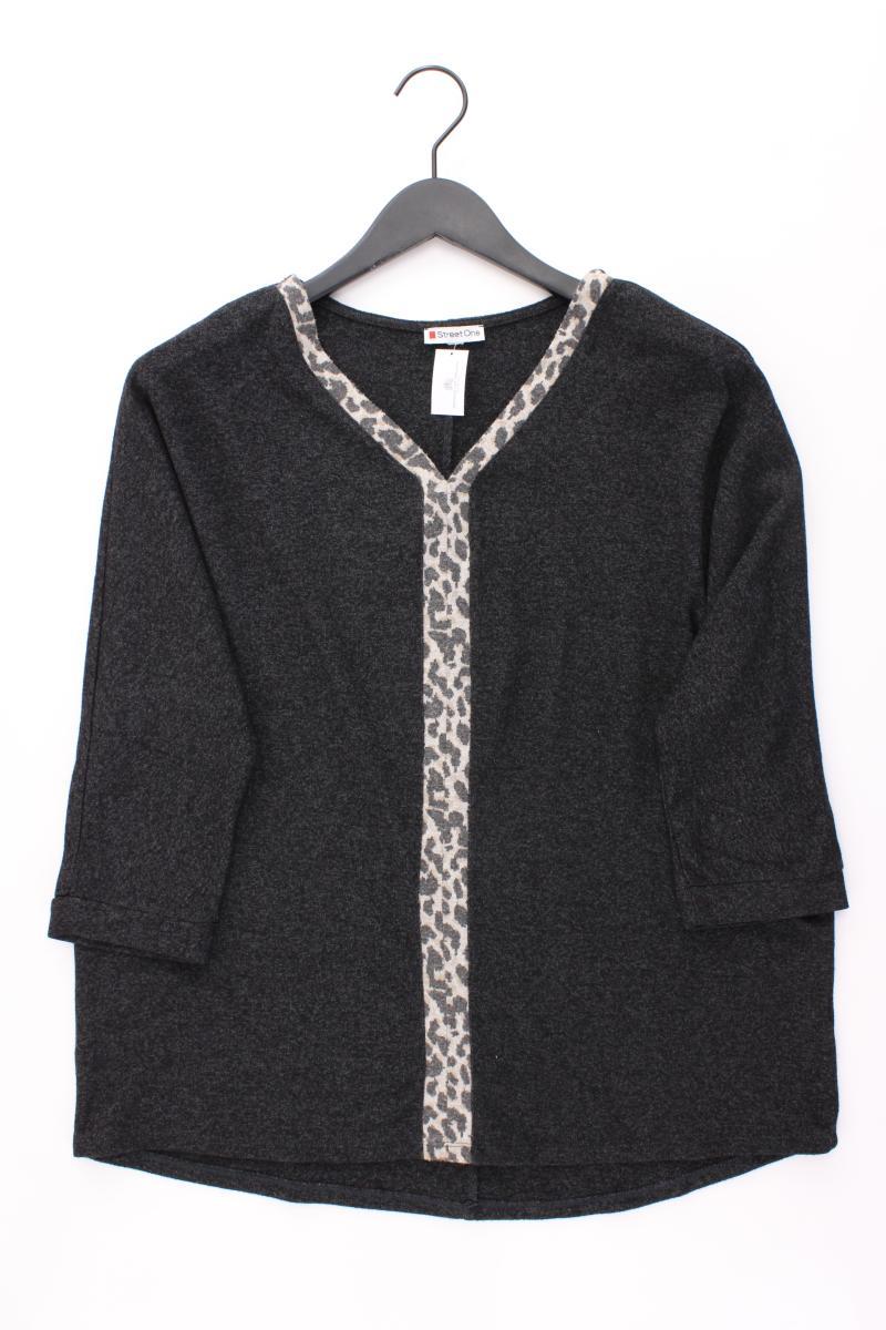 Street One Feinstrickpullover Gr. 46 grau