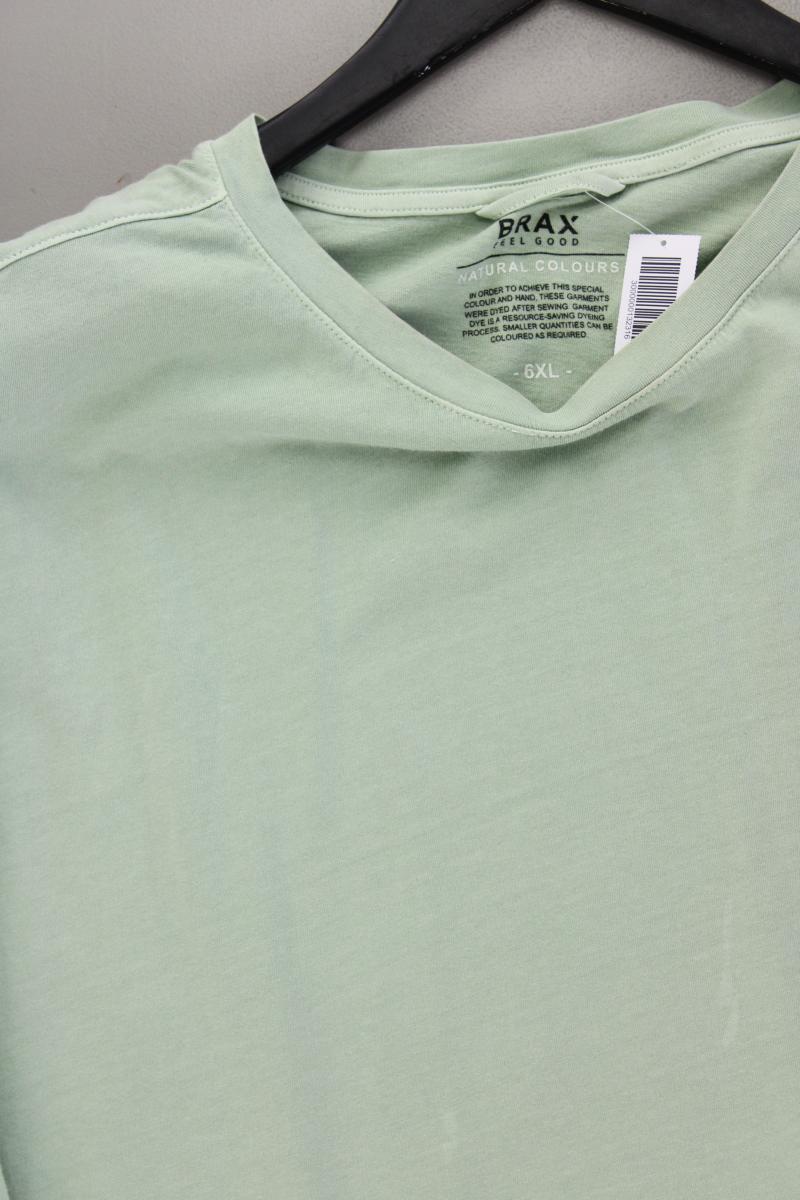 Brax T-Shirt Gr. 6XL für Herren Gr. XXXL Kurzarm grün aus Baumwolle