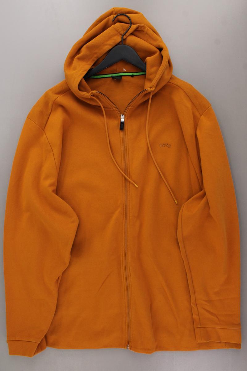 BOSS by Hugo Boss Sweatshirt Gr. 6XL für Herren Gr. XXXL Langarm orange