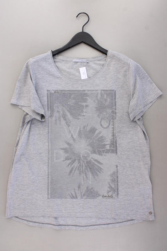 Cecil Printshirt Gr. XXL Kurzarm grau
