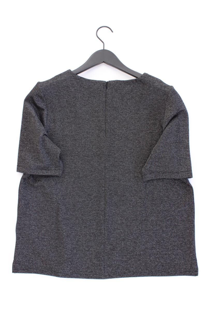 s.Oliver T-Shirt Gr. 42 Kurzarm mit Glitzer silber aus Polyester