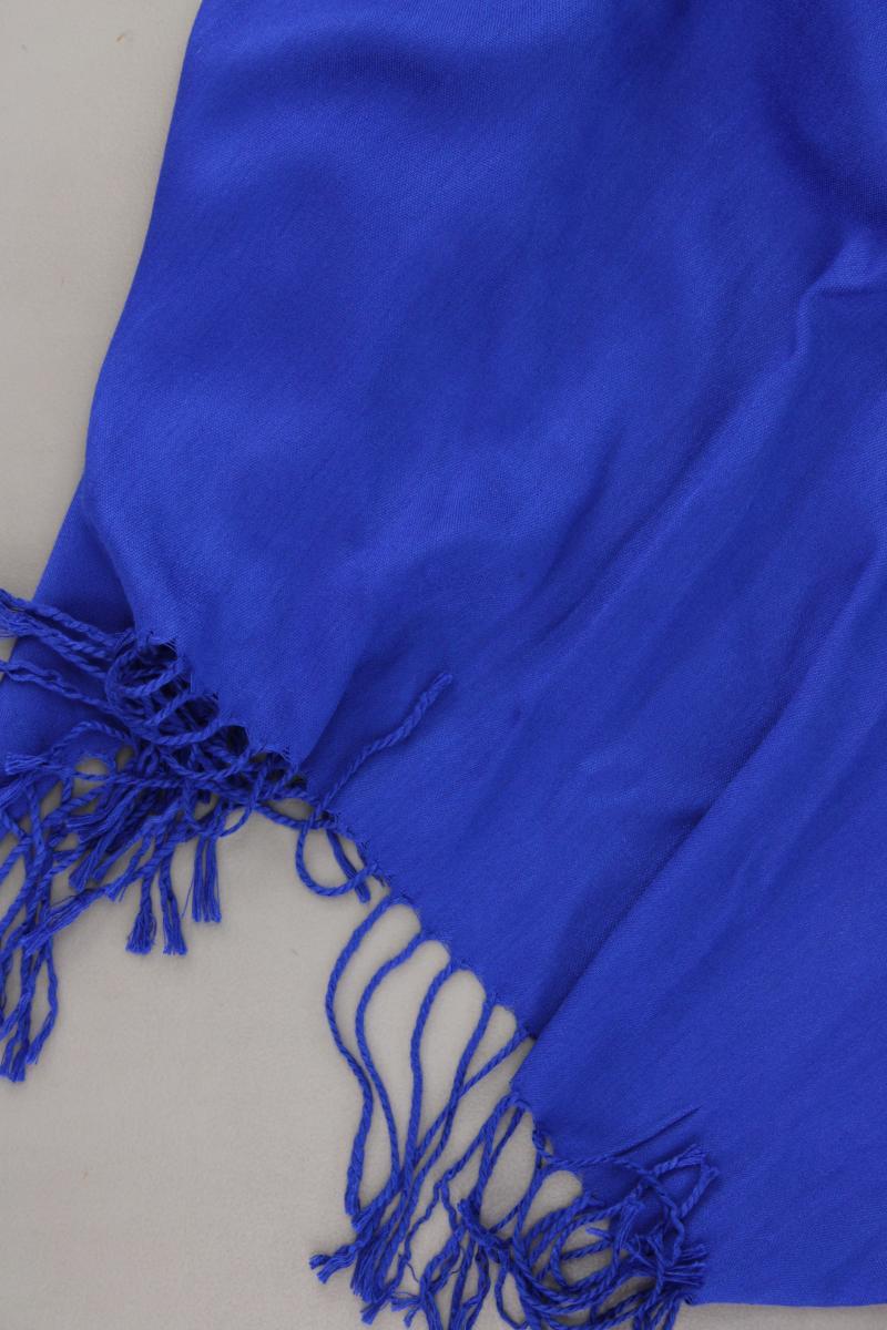 Schal neuwertig blau