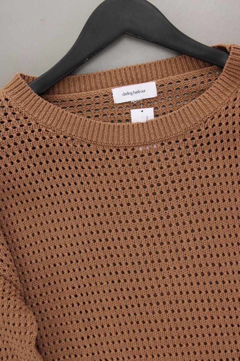 Darling Harbour Grobstrickpullover Gr. 44 neuwertig braun