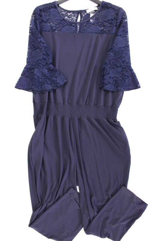 Pfeffinger Langer Jumpsuit Gr. Kurzgröße 24 blau aus Polyester