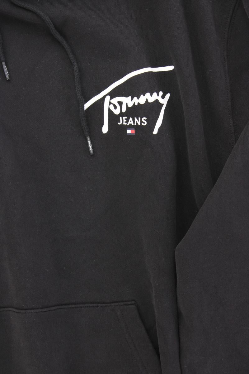 Tommy Jeans Hoodie Gr. 6XL für Herren Gr. XXXL schwarz aus Baumwolle