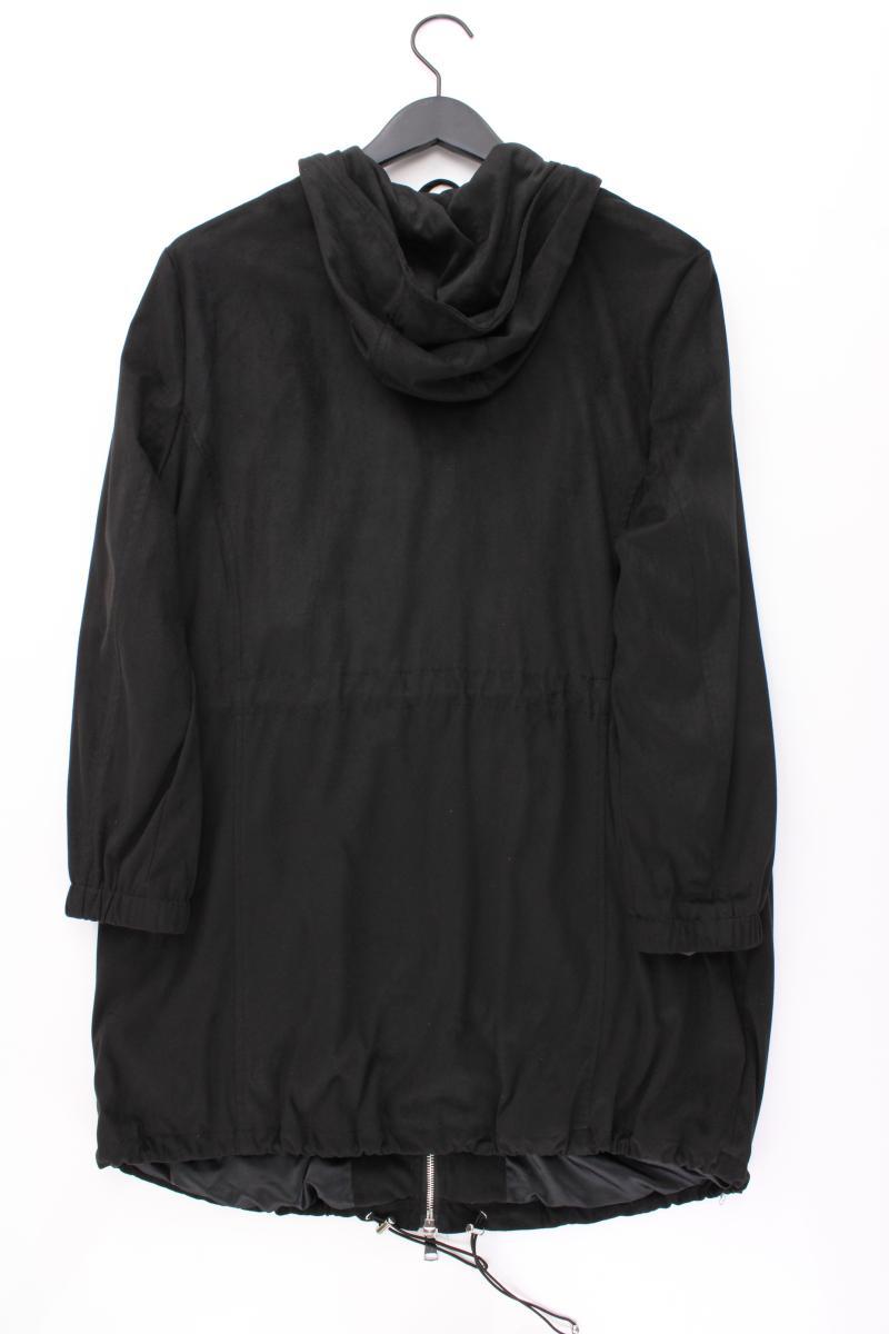 Judith Williams Übergangsmantel in Wildlederoptik Gr. 46 neuwertig schwarz