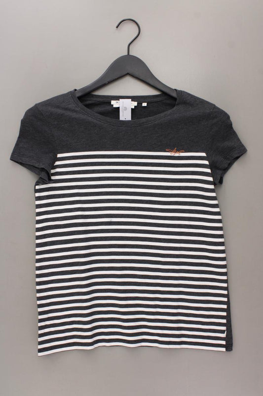 Tom Tailor (Denim) Ringelshirt Gr. S gestreift Kurzarm grau