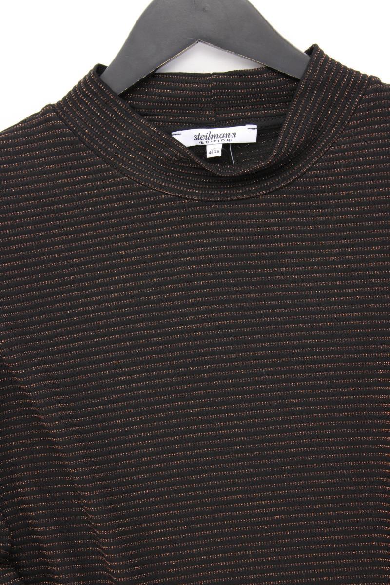 Steilmann Feinstrickpullover Gr. 44/46 neuwertig schwarz aus Viskose