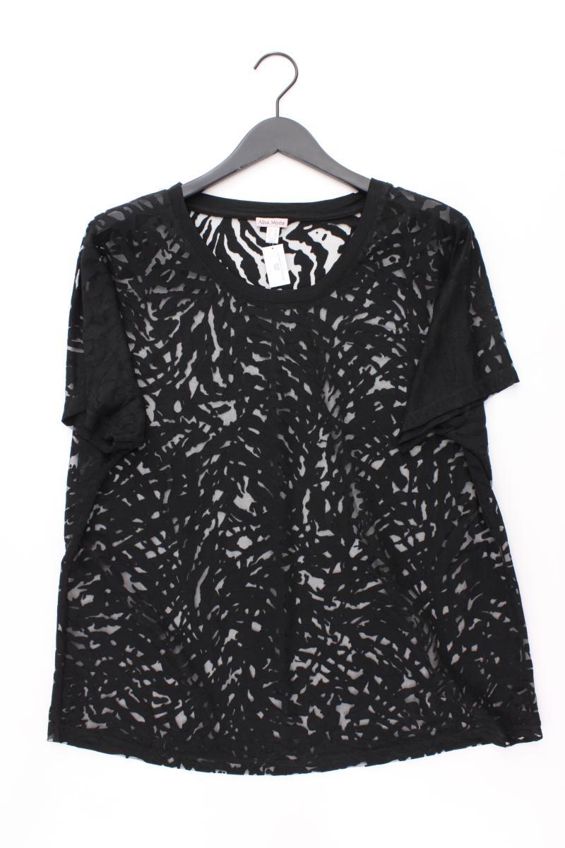 Alba Moda T-Shirt Gr. 48 Kurzarm schwarz